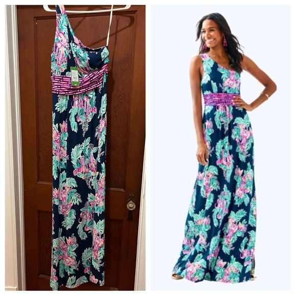 NWT Lilly Pulitzer Malia Maxi - Picture 1 of 2